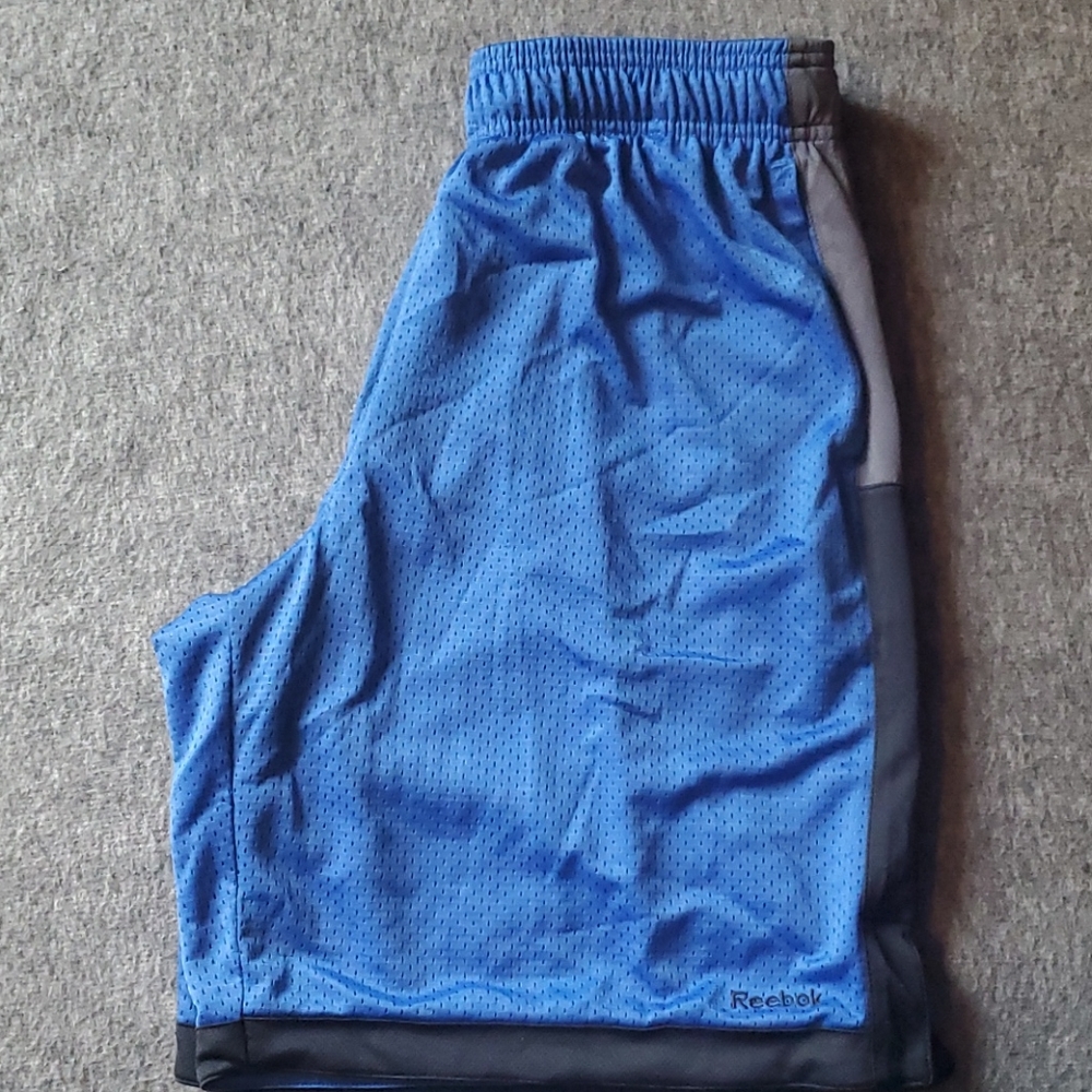 Mens blue basketball shorts